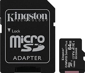 Card memorie Kingston Canvas Select Plus 64GB (SDCS2/64GB)