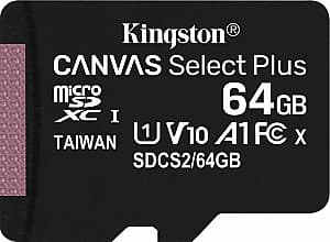 Карта памяти Kingston Canvas Select Plus 64GB (SDCS2/64GBSP)