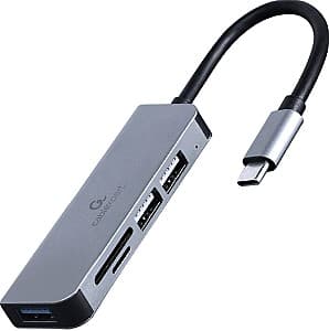 USB сablu Gembird UHB-CM-CRU3P1U2P2-01 Silver