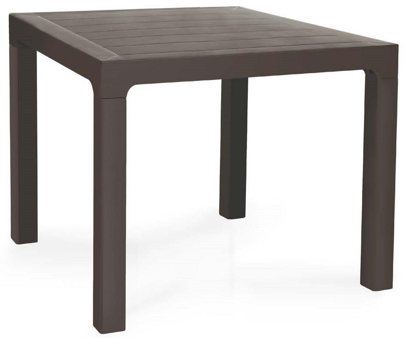 Стол садовый Rainbow Arizona 80x80 Коричневый