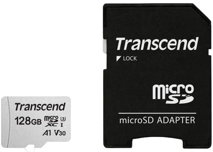Card memorie Transcend MicroSDXC Class 10 (TS128GUSD300S-A)