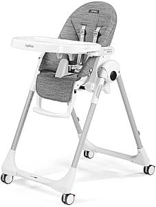 Scaun de masa multifunctional Peg Perego Prima Pappa Follow Me Wonder Gray