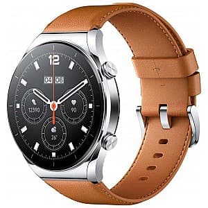 Ceas inteligent Xiaomi Watch S1 GL Silver Leather
