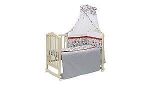 Lenjerie de pat pentru copii Polini Kids Cantry 7 unități