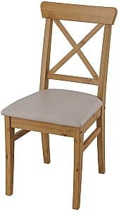 Деревянный стул IKEA Ingolf Под Старину/Нольхага Серо-Бежевый