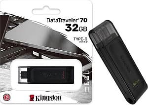 Накопитель USB Kingston DataTraveler 70 USB-C 32GB