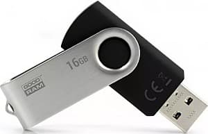 Накопитель USB Goodram UTS3 TWISTER 16GB Black