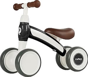 Bicicleta fara pedale QPlay Cutey Black