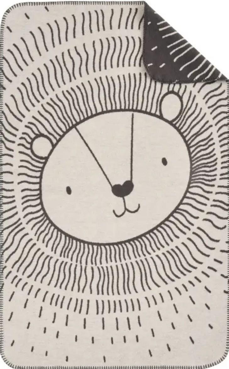 Одеяло s.Oliver Jacquard Junior Black/White