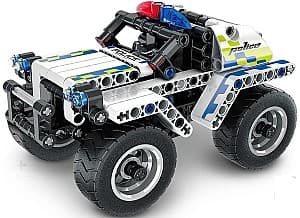 Constructor XTech Pull Back Police Car