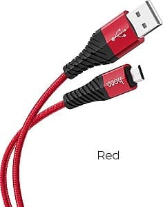 USB сablu HOCO X38 Cool Charging Red