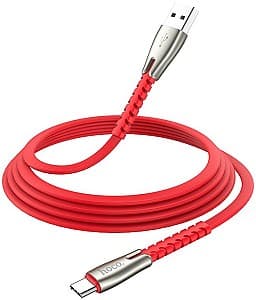 USB сablu HOCO U58 Type-C Red