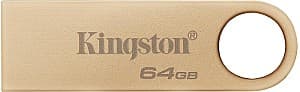 Накопитель USB Kingston 64GB DataTraveler SE9 G3 Gold