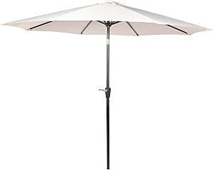 Зонт для сада FUNFIT 300cm сливочный (3367)
