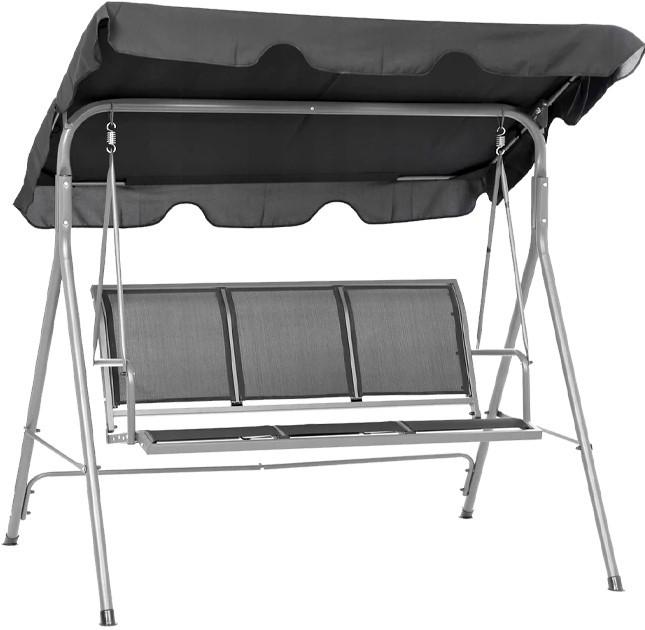 Садовые качели FUNFIT Komfort 2856 Графит (Серый)