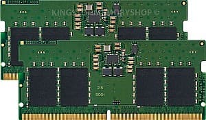 Оперативная память Kingston ValueRAM 16GB(2*8GB) DDR5-5600MHz (KVR56S46BS6K2-16)