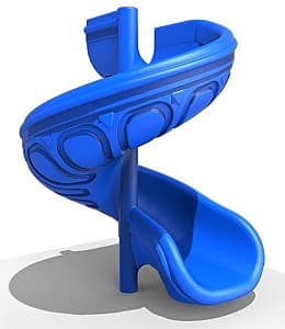 Горка для детей PlayPark HDPE 1500 SPIRAL