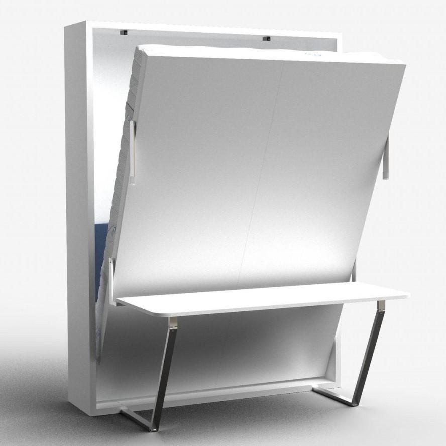 Pat rabatabil Flat Tango 160x200 Alb