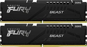 RAM Kingston Fury Beast 64GB (2*32GB) DDR5-6000MHz (KF560C30BBK2-64)