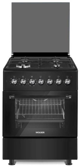 Aragaz, Plita de gaz Wolser WL-F 60602  Black TURBO FFD
