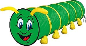 Tunel pentru copii Bino Merry Caterpillar Green 82805