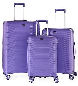 Чемодан CCS 5235 Фиолетовый комплект (00750442)