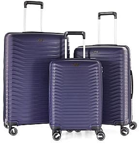 Valiza CCS 5235 Set violet închis (00750443)