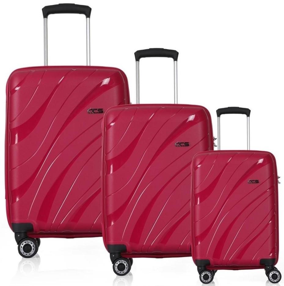Valiza CCS 5223 Set Pink (00750247)