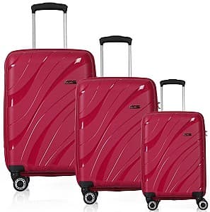 Valiza CCS 5223 Set Pink (00750247)