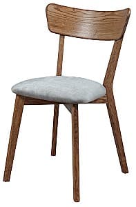 Деревянный стул MobiCasa Urbano Рустик(Коричневый)/Topaz 94(Серый)