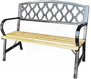 Banca gradina GardenLine MEB2941 Natural (Bej)/Negru
