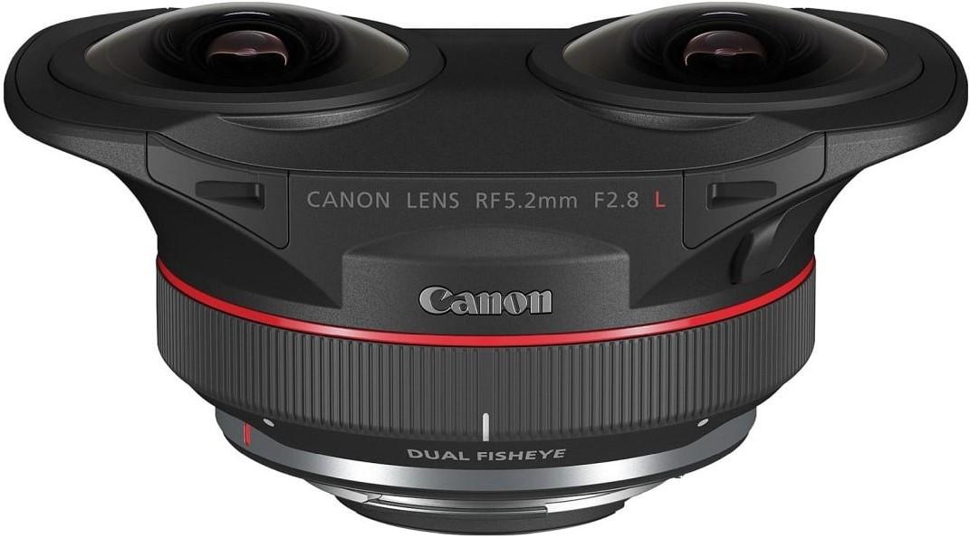 Obiectiv foto Canon RF 5.2mm f/2.8 L DUAL FISHEYE (5554C005)