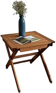 Стол для пикника MobiCasa Hodina Дуб (Коричневый) 70x70 см