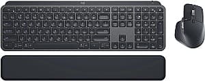 Set tastatura + Mouse Logitech MX Keys Combo for Business Gen 2 Graphite