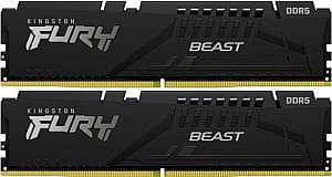 Оперативная память Kingston Fury Beast 32GB (2x16GB) DDR5-6000MHz (KF560C30BBK2-32)