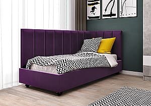 Детская кровать ML Mobila Шарм 5 правый (90x200) Фиолетовый