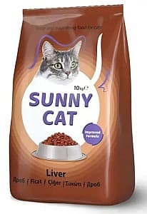 Нrană uscată pentru pisici Sunny Cat Adult Liver 10kg