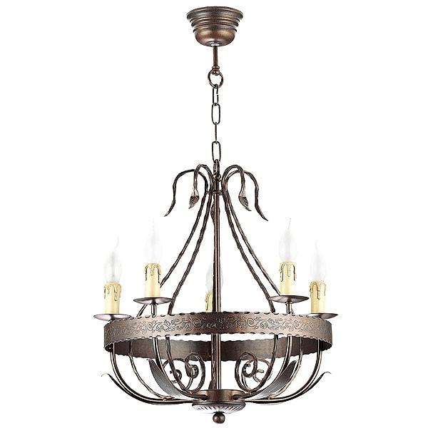 Люстра Luminex PLU-00746 Бронза