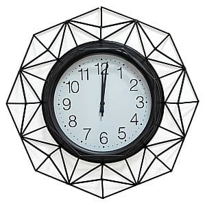 Настенные часы Time 217-3 Черный Шестиугольник