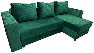 Угловой диван V-Toms E5 (150x235) Зеленый