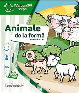 Carte educationala Raspundel Istetel Animale de la ferma