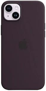 Чехол для телефон Apple Silicone Case Черно-фиолетовый (MPT93ZM/A)