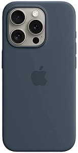 Husă Apple Silicone Case Storm albastru (MT1D3ZM/A)