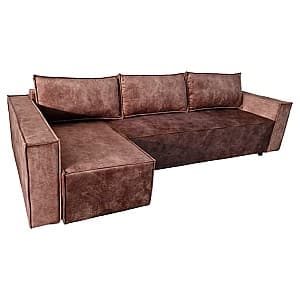 Угловой диван V-Toms E3 L Reddish brown (3x1.5)