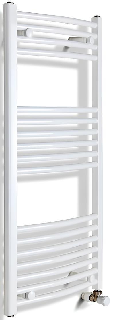 Полотенцесушитель Radiva Haiti Curved White 400x700