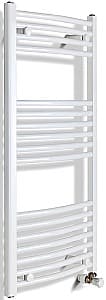 Uscător de prosoape Radiva Haiti Curved White 500x600