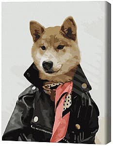 Картина по номерам BrushMe Элегантная собака (GX36668)