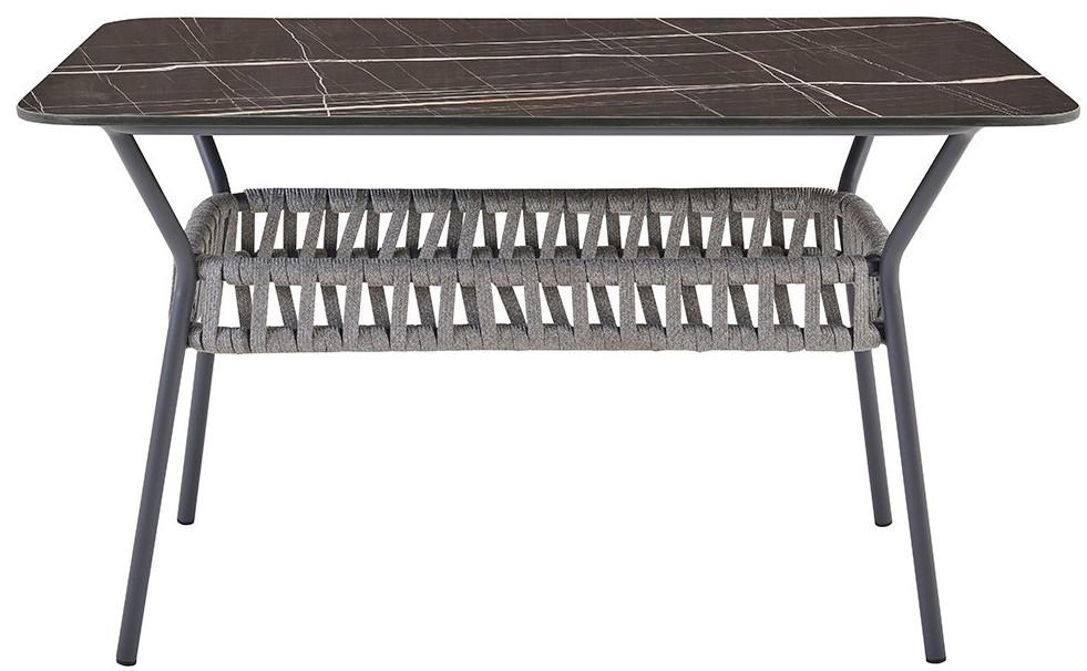 Стол садовый Dogtas VITALI 120cm Антрацит (Серый)