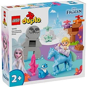 Constructor LEGO Duplo Elsa si Bruni in padurea fermecata (5702017583587)