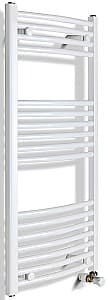 Uscător de prosoape Radiva Curved White 500x1000 mm